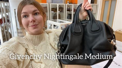 givenchy nightingale medium vs small|givenchy nightingale bag size chart.